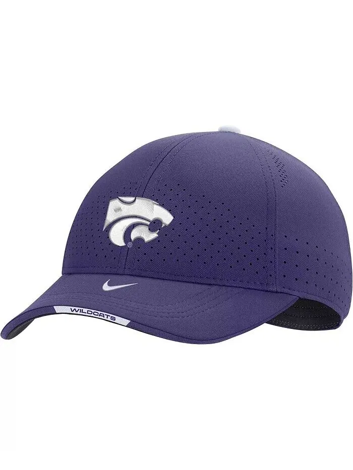 Мужская фиолетовая кепка Kansas State Wildcats Classic99 с логотипом Swoosh Performance Flex Nike — изображение 1 из 2