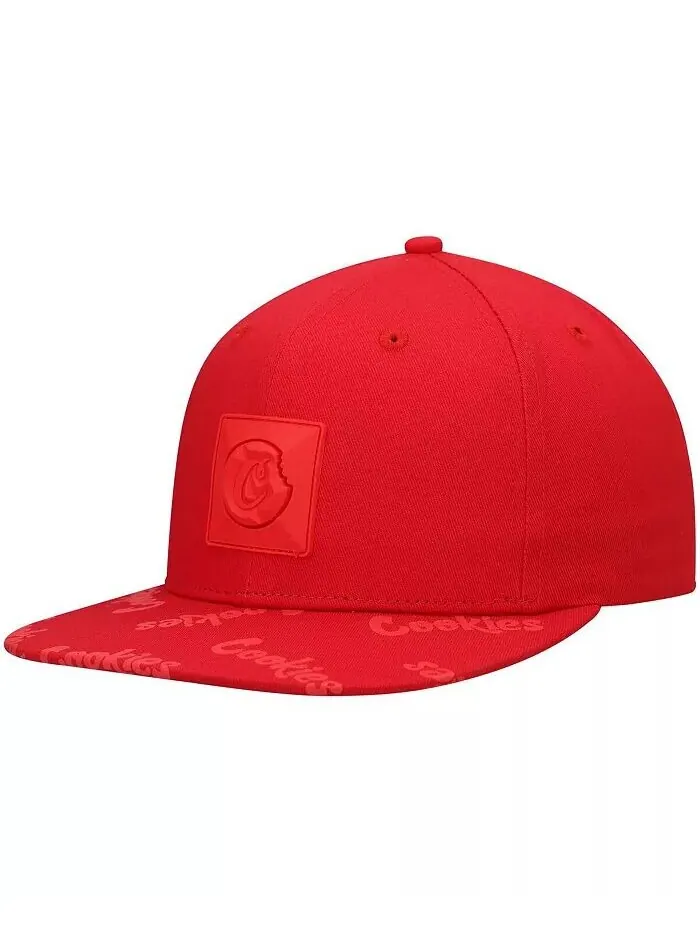 Мужская красная шляпа Snapback Monaco Cookies