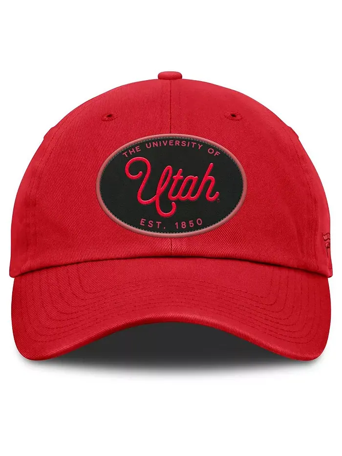Женская красная регулируемая шапка Utah Utes Candid Fanatics — изображение 2 из 4