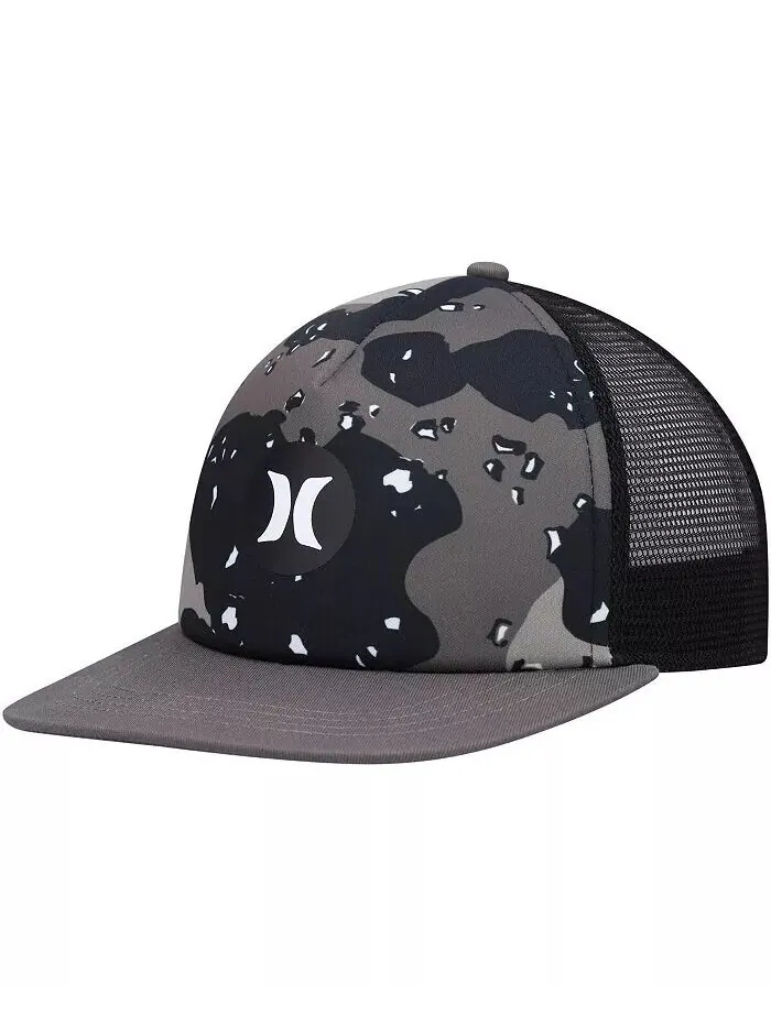 Мужская кепка Snapback Balboa Trucker черного цвета антрацитового цвета Hurley — изображение 1 из 2