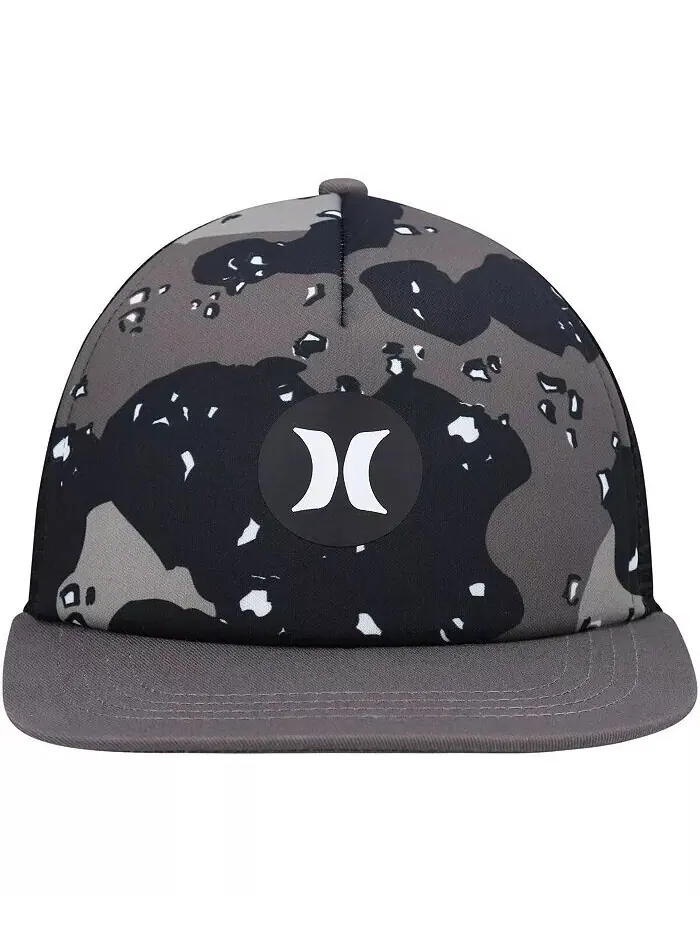 Мужская кепка Snapback Balboa Trucker черного цвета антрацитового цвета Hurley — изображение 2 из 2