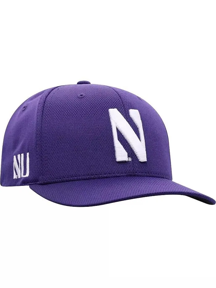 Мужская фиолетовая шляпа с логотипом Northwestern Wildcats Reflex Flex Top Of The World — изображение 2 из 4