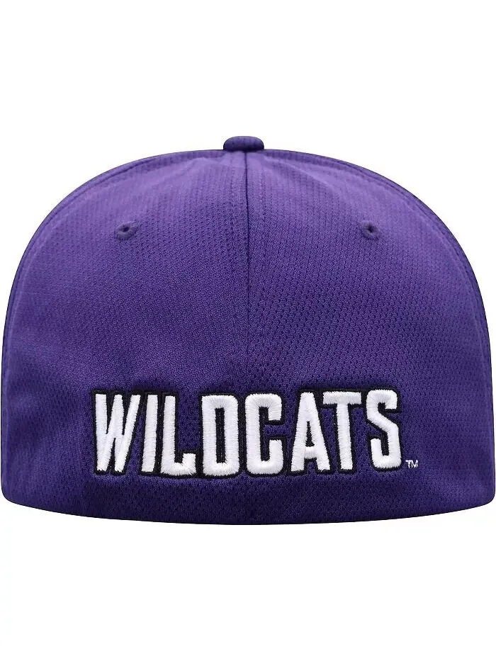Мужская фиолетовая шляпа с логотипом Northwestern Wildcats Reflex Flex Top Of The World — изображение 3 из 4