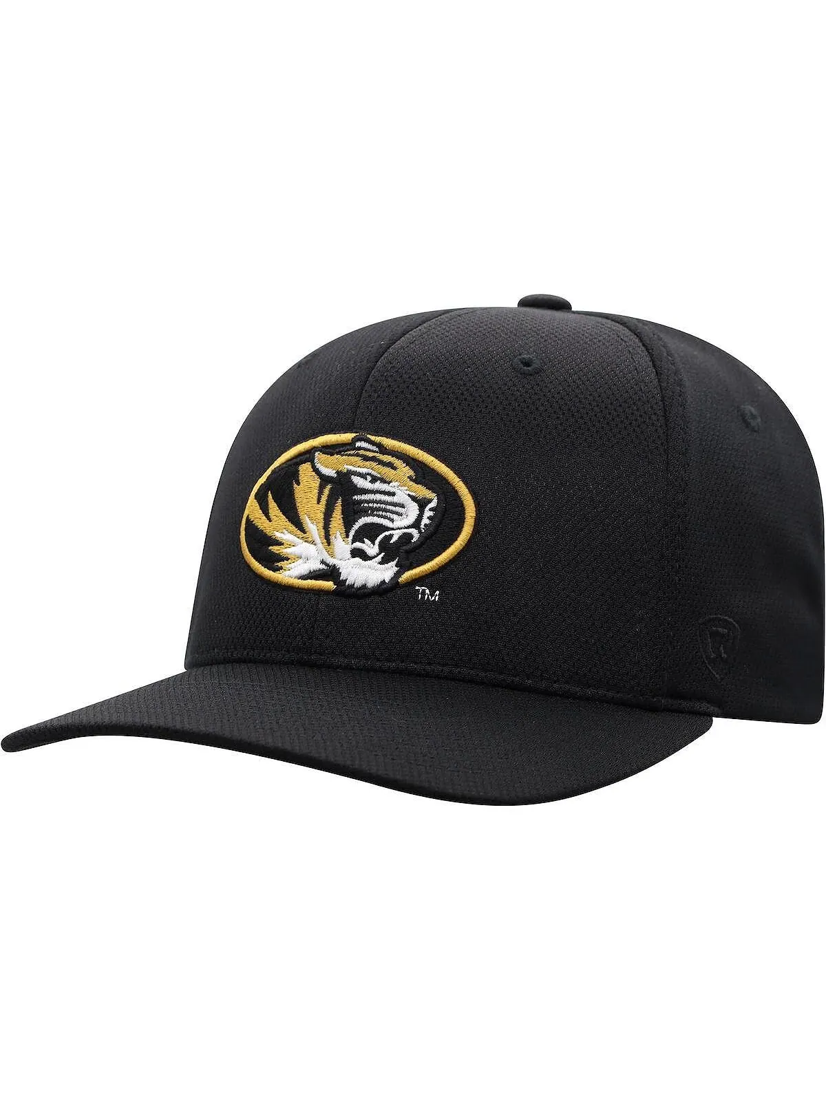 Черная мужская кепка с логотипом Missouri Tigers Reflex Top of the World — изображение 1 из 4, черный