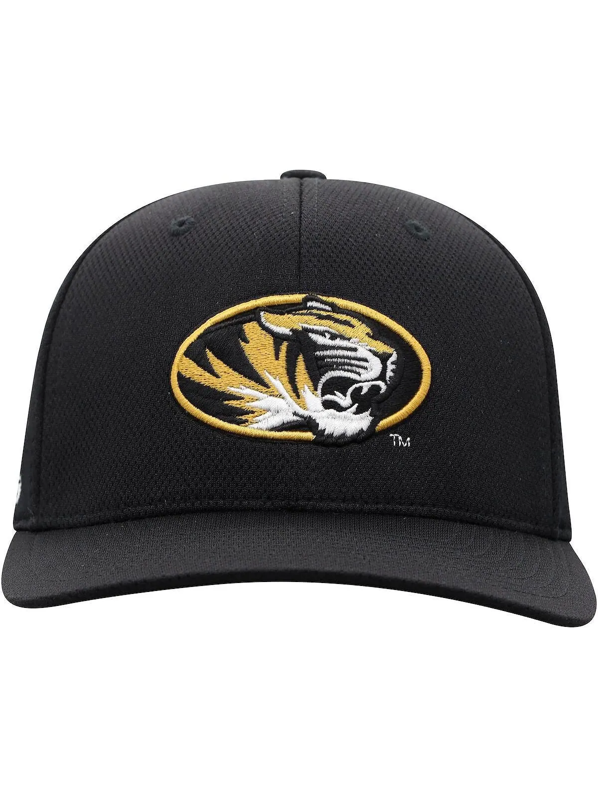 Черная мужская кепка с логотипом Missouri Tigers Reflex Top of the World — изображение 2 из 4, черный