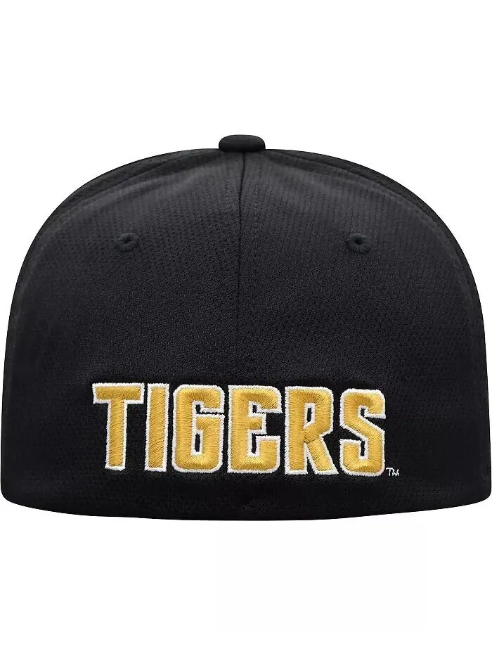 Черная мужская кепка с логотипом Missouri Tigers Reflex Top Of The World — изображение 4 из 4