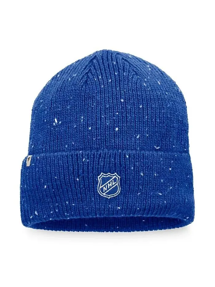 Мужская синяя вязаная шапка St. Louis Blues Authentic Pro Rink Pinnacle с манжетами Fanatics — изображение 2 из 2