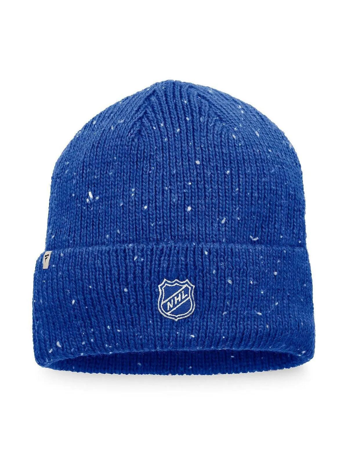 Мужская синяя фирменная вязаная шапка St. Louis Blues Authentic Pro Rink Pinnacle с манжетами — изображение 2 из 2, синий