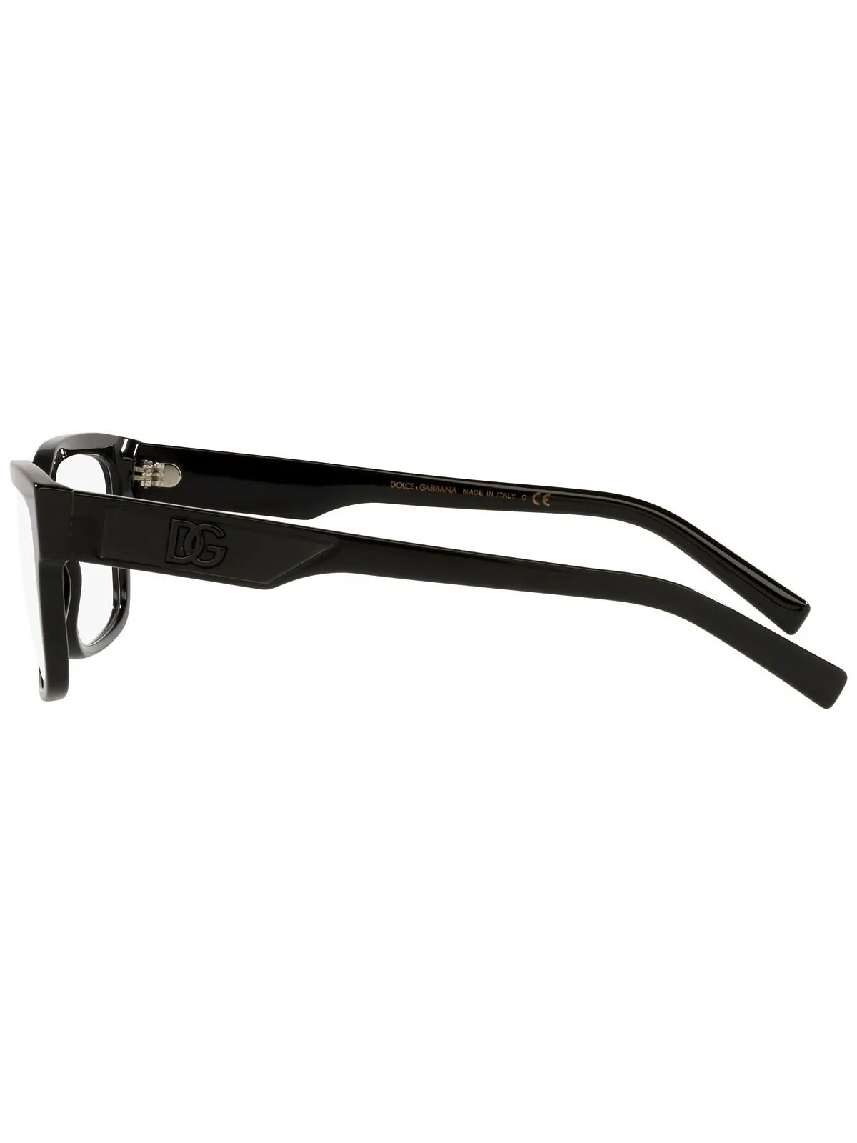 DG3352 Мужские прямоугольные очки Dolce&Gabbana — изображение 3 из 4, черный