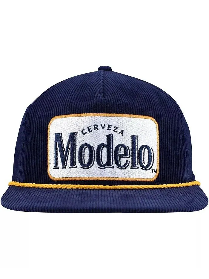 Мужская темно-синяя кепка-шляпа Modelo Corduroy Rope Golf Snapback Lids — изображение 3 из 4