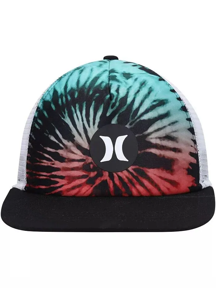 Мужская черно-белая кепка Balboa Trucker Snapback Hurley — изображение 2 из 4