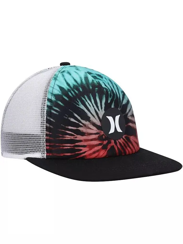 Мужская черно-белая кепка Balboa Trucker Snapback Hurley — изображение 3 из 4