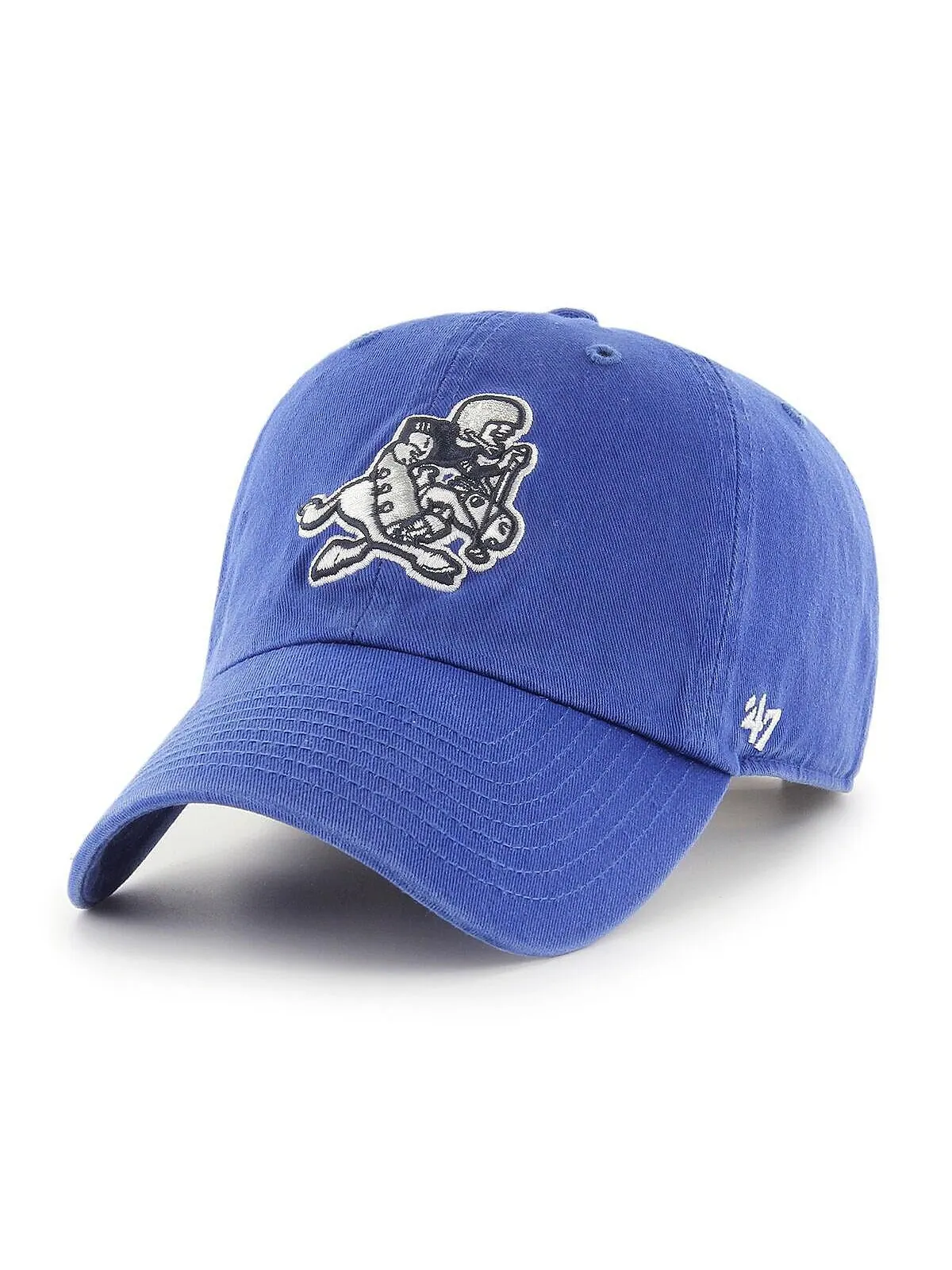 Мужская регулируемая шляпа Royal Dallas Cowboys Retro Joe II Clean Up '47 Brand — изображение 1 из 2, королевский