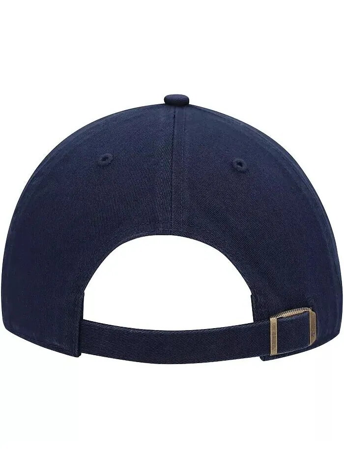 Мужская темно-синяя регулируемая шляпа Houston Astros Logo Cooperstown Collection Clean Up '47 Brand — изображение 4 из 4