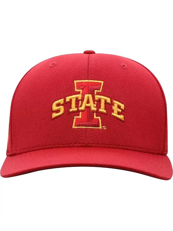 Мужская кепка с логотипом Cardinal Iowa State Cyclones Reflex Top Of The World — изображение 2 из 4