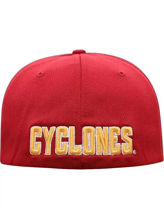 Мужская кепка с логотипом Cardinal Iowa State Cyclones Reflex Top Of The World — изображение 4 из 4