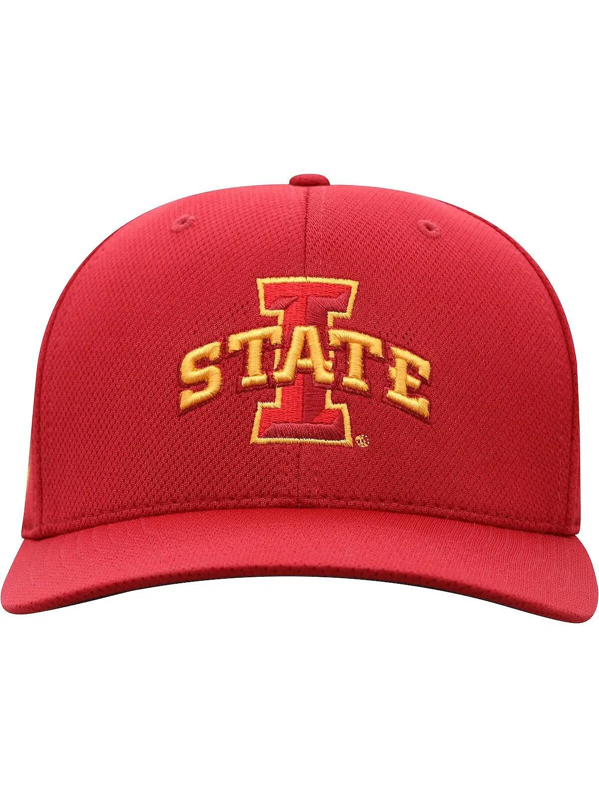 Мужская кепка с логотипом Cardinal Iowa State Cyclones Reflex Top of the World — изображение 2 из 4, красный