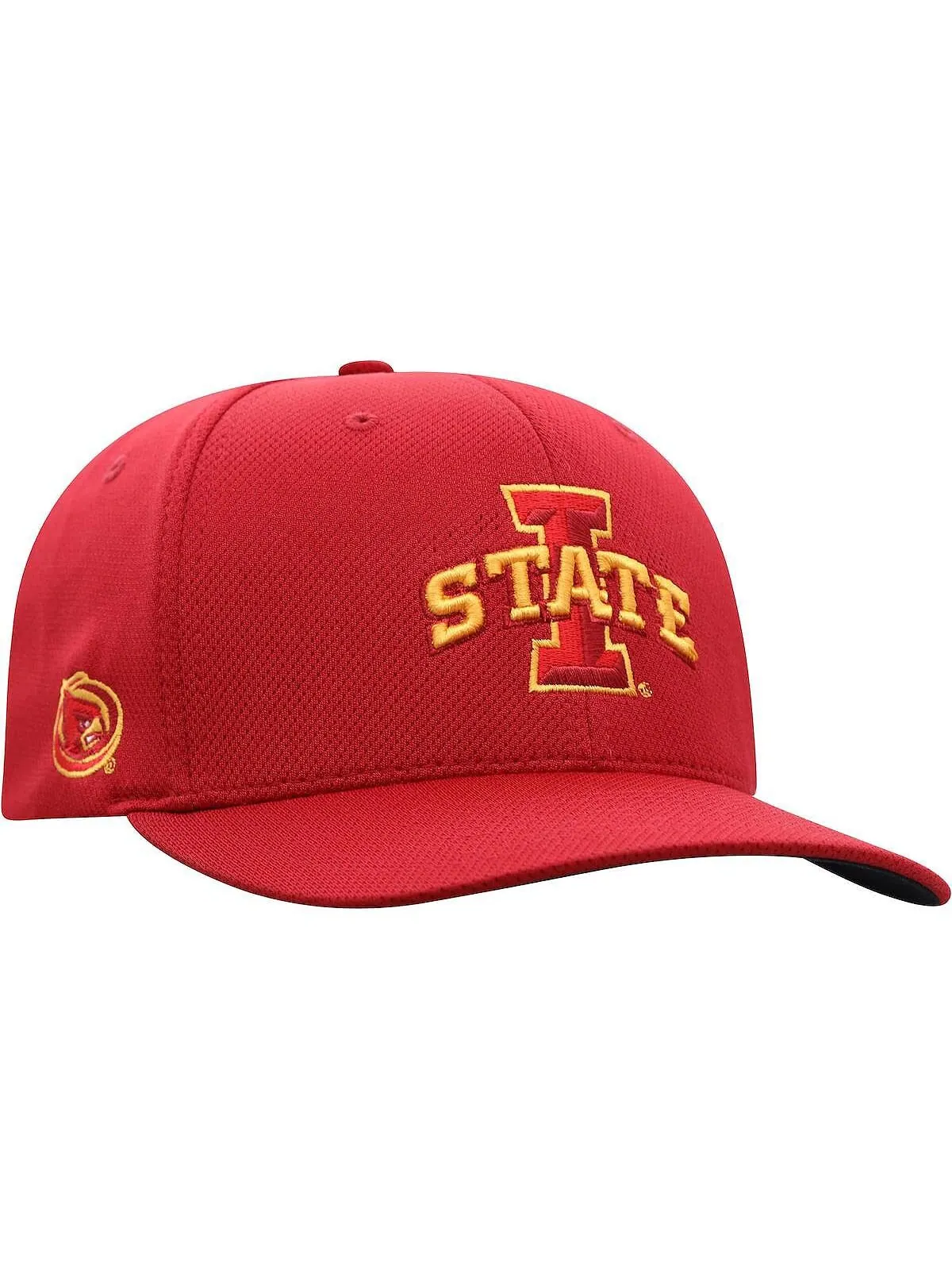 Мужская кепка с логотипом Cardinal Iowa State Cyclones Reflex Top of the World — изображение 3 из 4, красный
