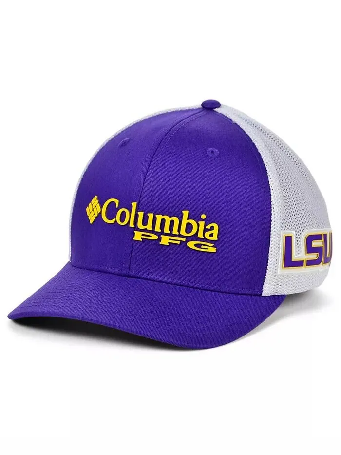 Эластичная кепка LSU Tigers PFG Columbia — изображение 1 из 3