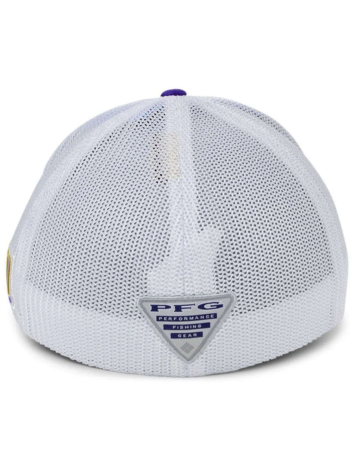 Эластичная кепка LSU Tigers PFG Columbia — изображение 3 из 3, фиолетовый/белый