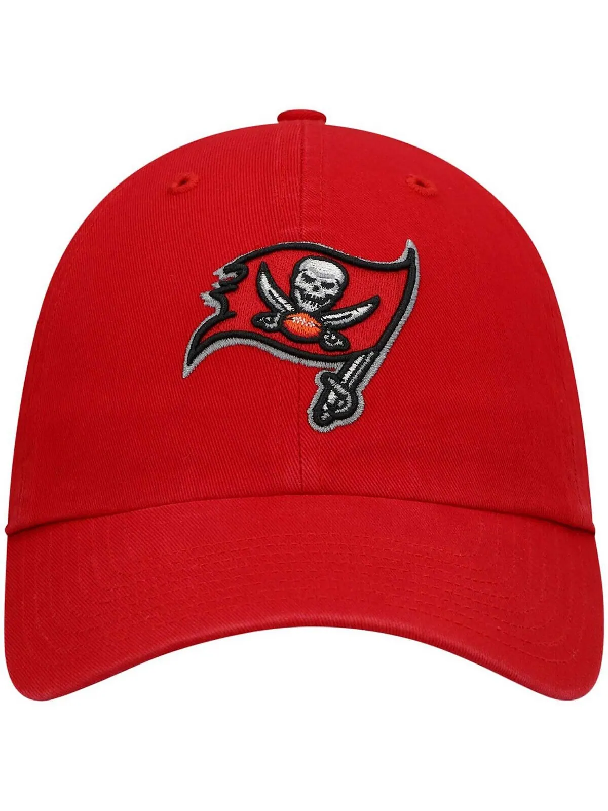 Мужская красная регулируемая кепка с логотипом Tampa Bay Buccaneers Primary '47 Brand — изображение 2 из 4, красный