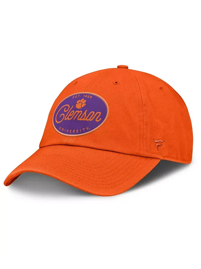 Женская оранжевая кепка Clemson Tigers Candid Adjustable Fanatics — изображение 1 из 4