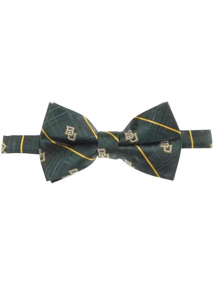 Мужской зеленый оксфордский галстук-бабочка Baylor Bears Eagles Wings — изображение 1 из 2