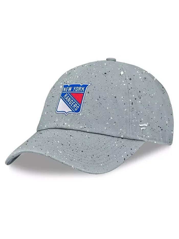 Женская серая регулируемая шапка New York Rangers Heritage Snow Day Speckle Fanatics — изображение 1 из 4