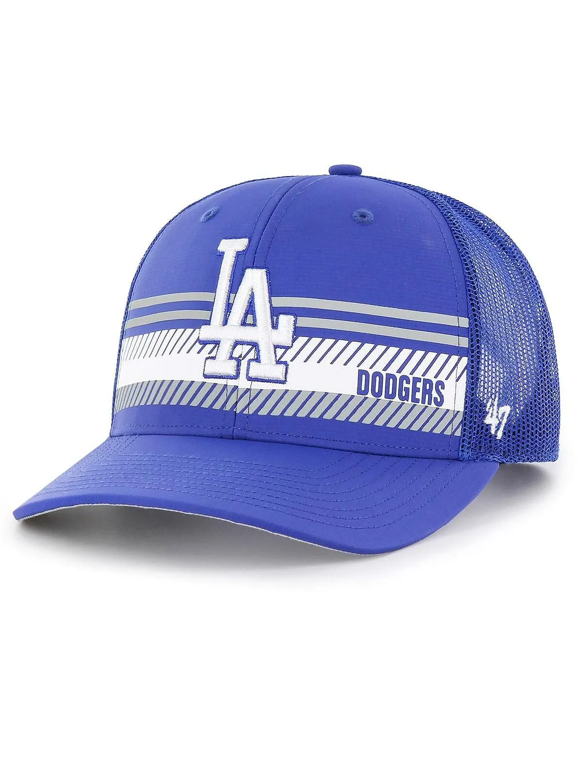 Мужская кепка Snapback Royal Los Angeles Dodgers Cumberland Trucker '47 '47 '47 Brand — изображение 1 из 2, королевский
