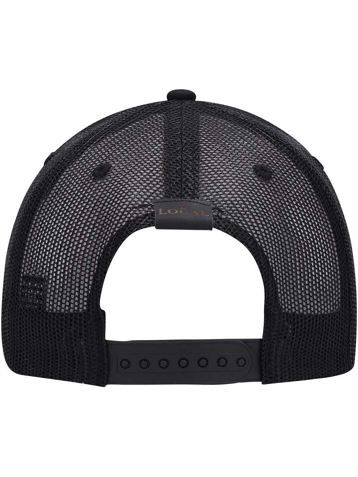 Мужская кепка Trucker Snapback с нашивкой Michigan Blackout State Local Crowns — изображение 4 из 4, черный