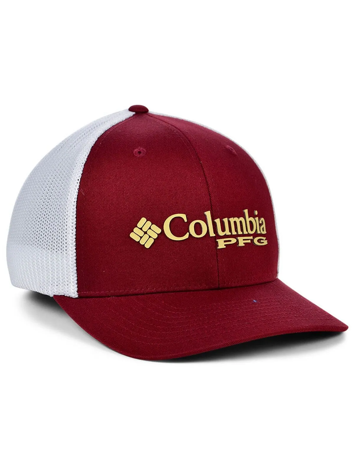 Эластичная кепка Florida State Seminoles PFG Columbia — изображение 2 из 3, белый
