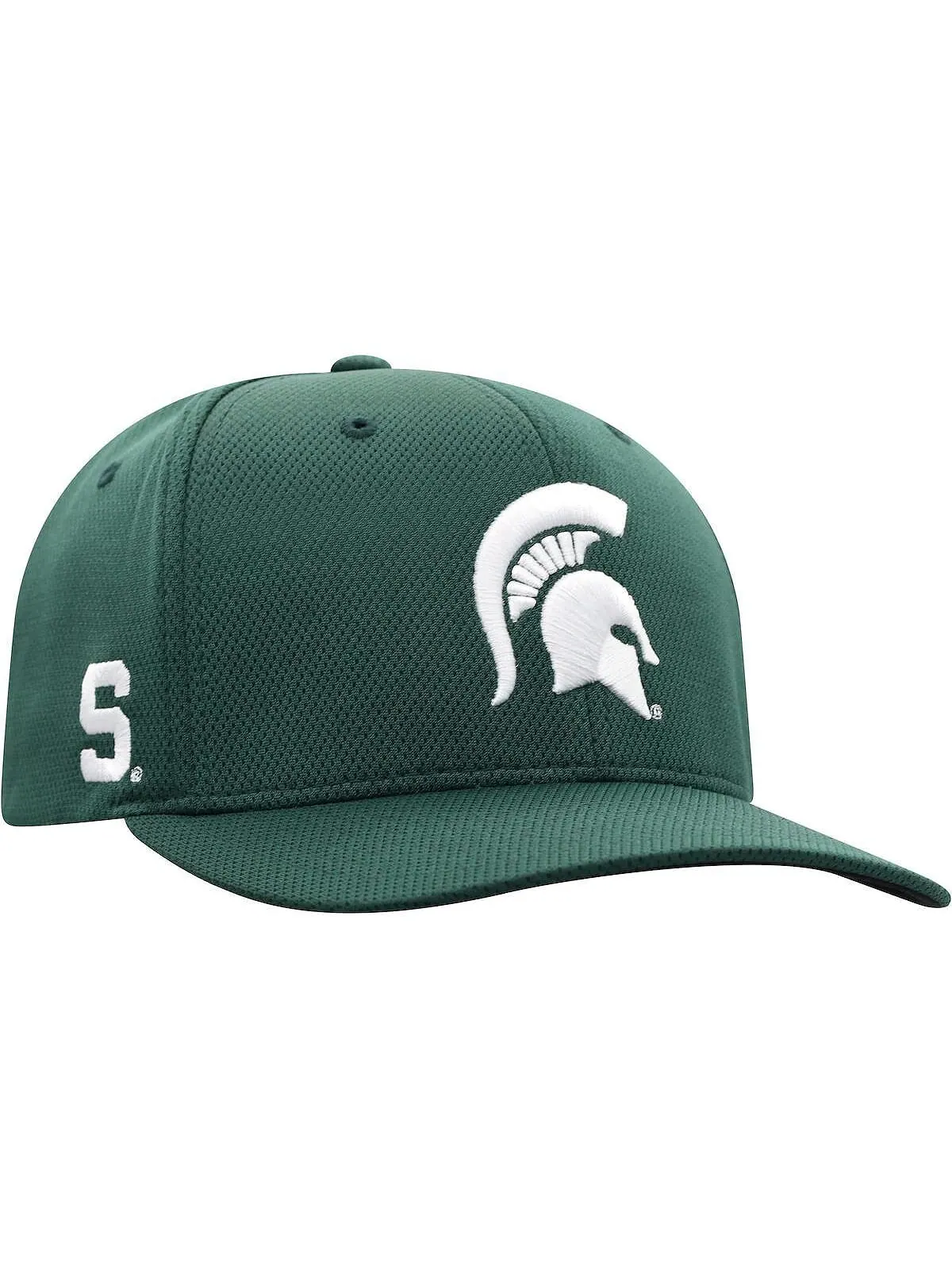 Мужская зеленая шляпа с логотипом Michigan State Spartans Reflex Flex Top of the World — изображение 3 из 4, зеленый