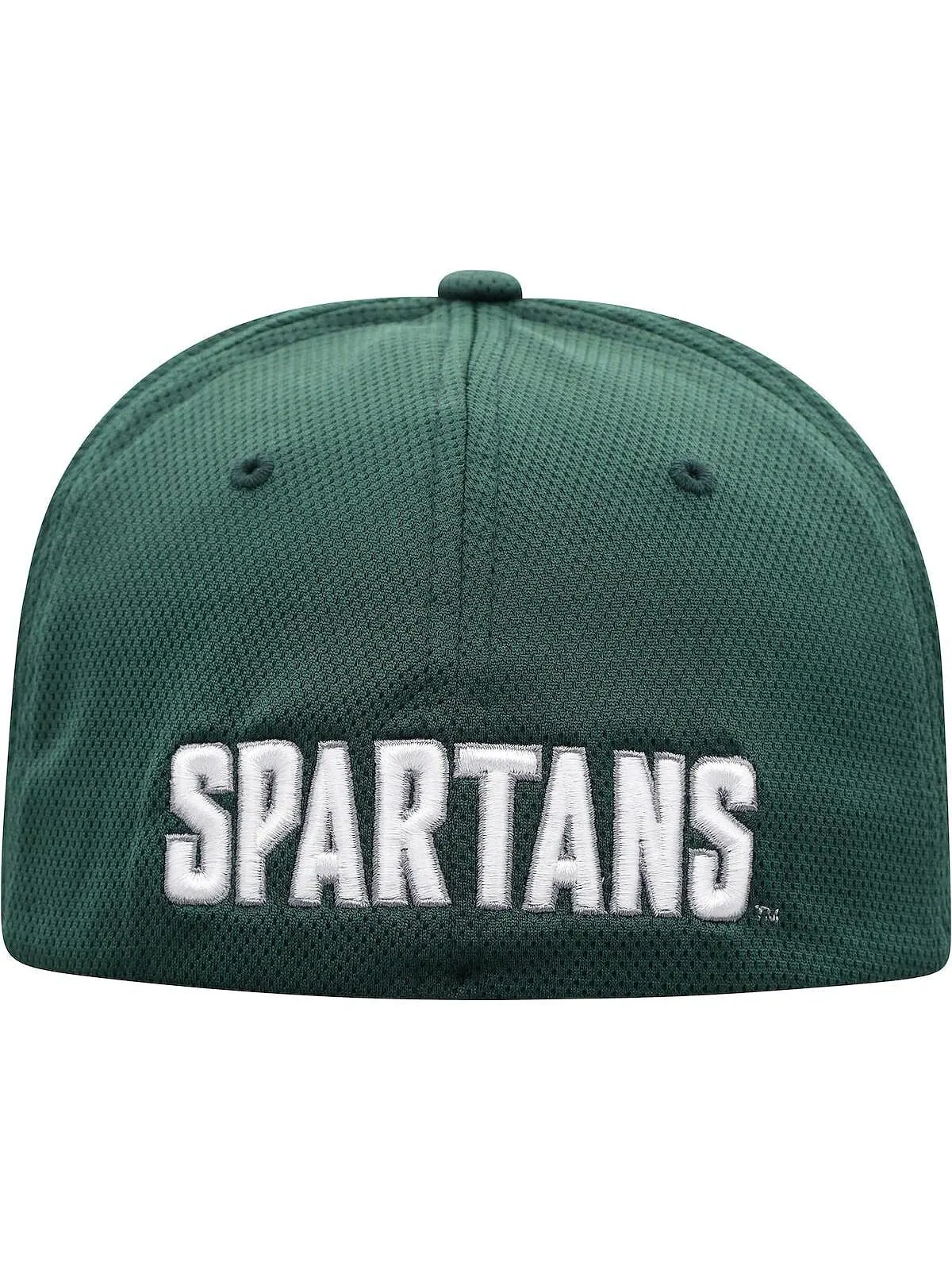 Мужская зеленая шляпа с логотипом Michigan State Spartans Reflex Flex Top of the World — изображение 4 из 4, зеленый