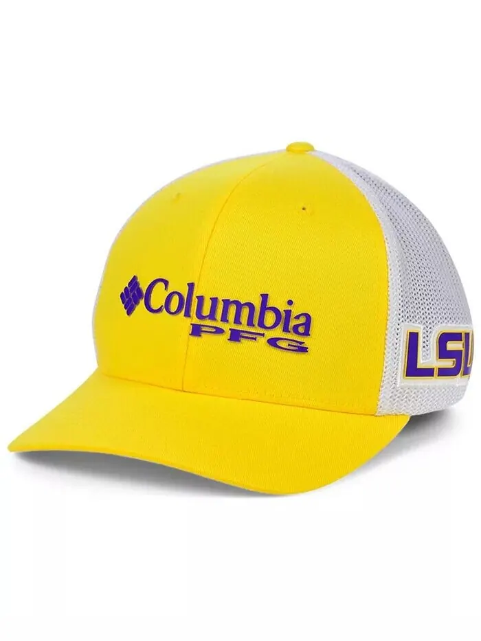 Эластичная кепка LSU Tigers PFG Columbia — изображение 1 из 3