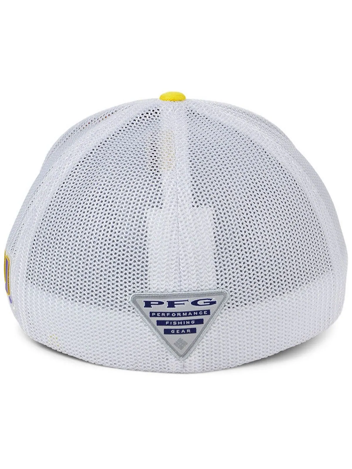 Эластичная кепка LSU Tigers PFG Columbia — изображение 3 из 3, золотистый/белый