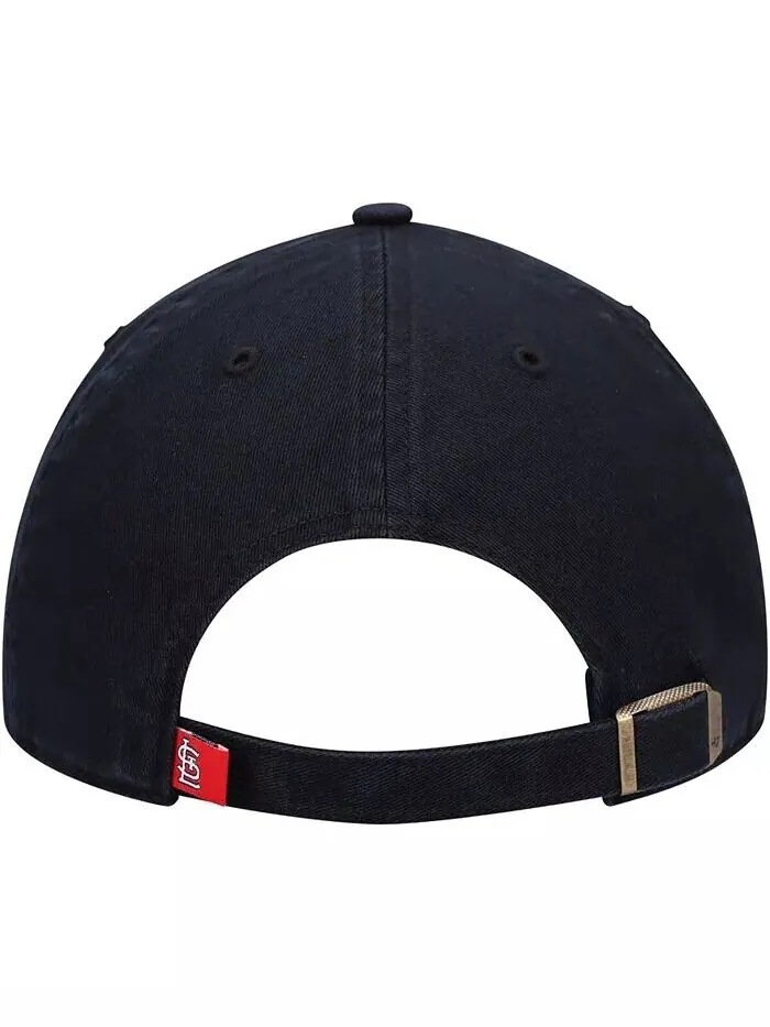 Мужская темно-синяя регулируемая шляпа St. Louis Cardinals Clean Up '47 Brand — изображение 4 из 4