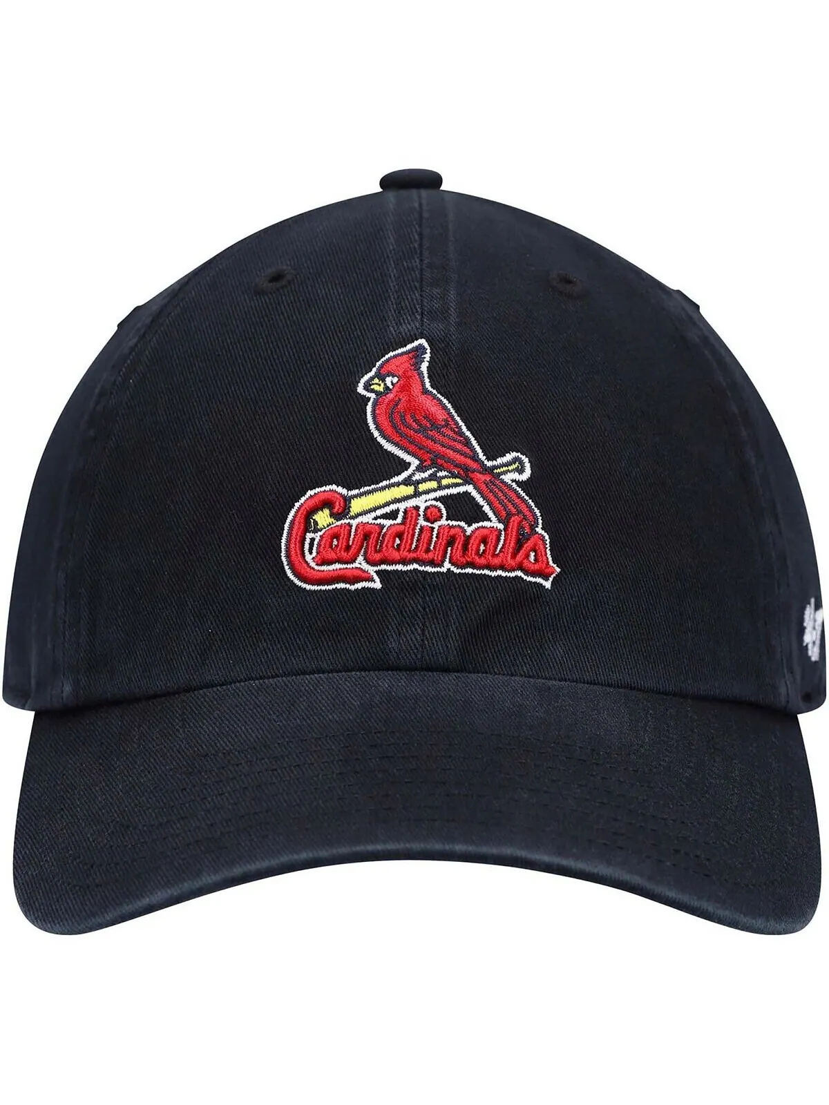 Мужская темно-синяя регулируемая шляпа St. Louis Cardinals Clean Up '47 Brand — изображение 2 из 4, темно-синий