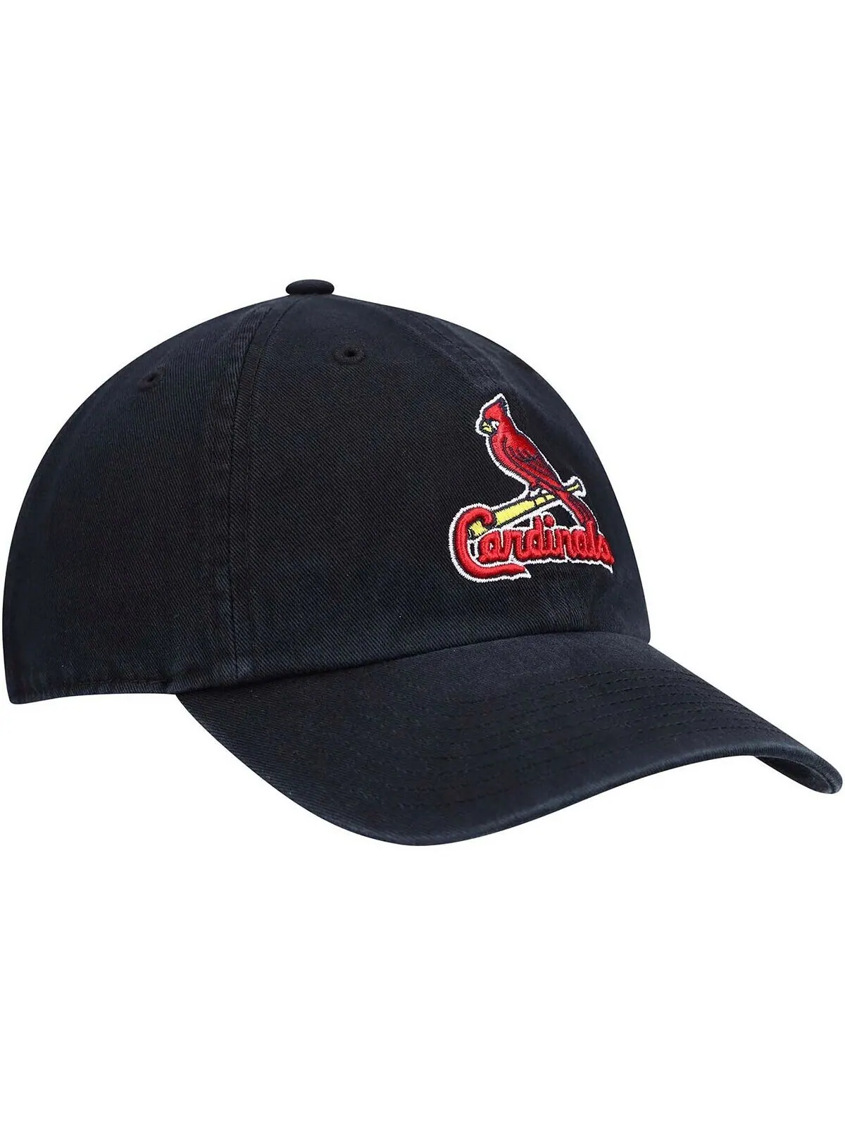 Мужская темно-синяя регулируемая шляпа St. Louis Cardinals Clean Up '47 Brand — изображение 3 из 4, темно-синий