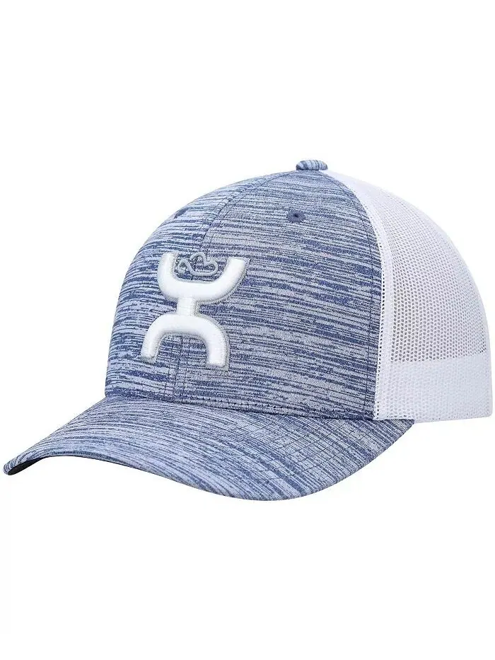 Мужская кепка Snapback из стерлингового цвета с синей пудрой цвета Хизер, белая Hooey — без цвета