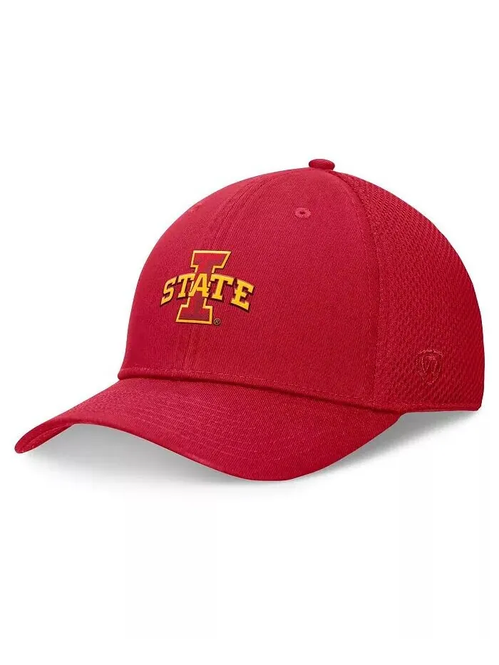 Мужская кепка Cardinal Iowa State Cyclones Spacer Flex Top of the World
