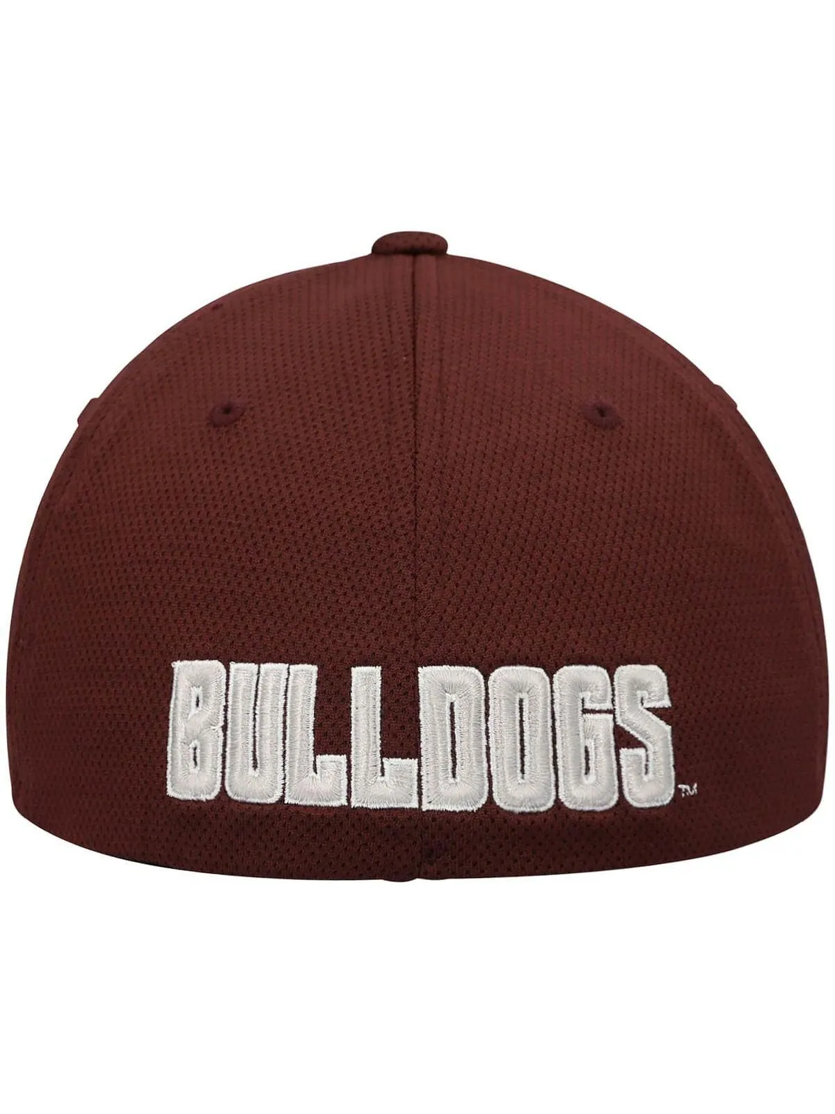 Мужская темно-бордовая шляпа с логотипом Mississippi State Bulldogs Reflex Flex. Top of the World — изображение 4 из 4