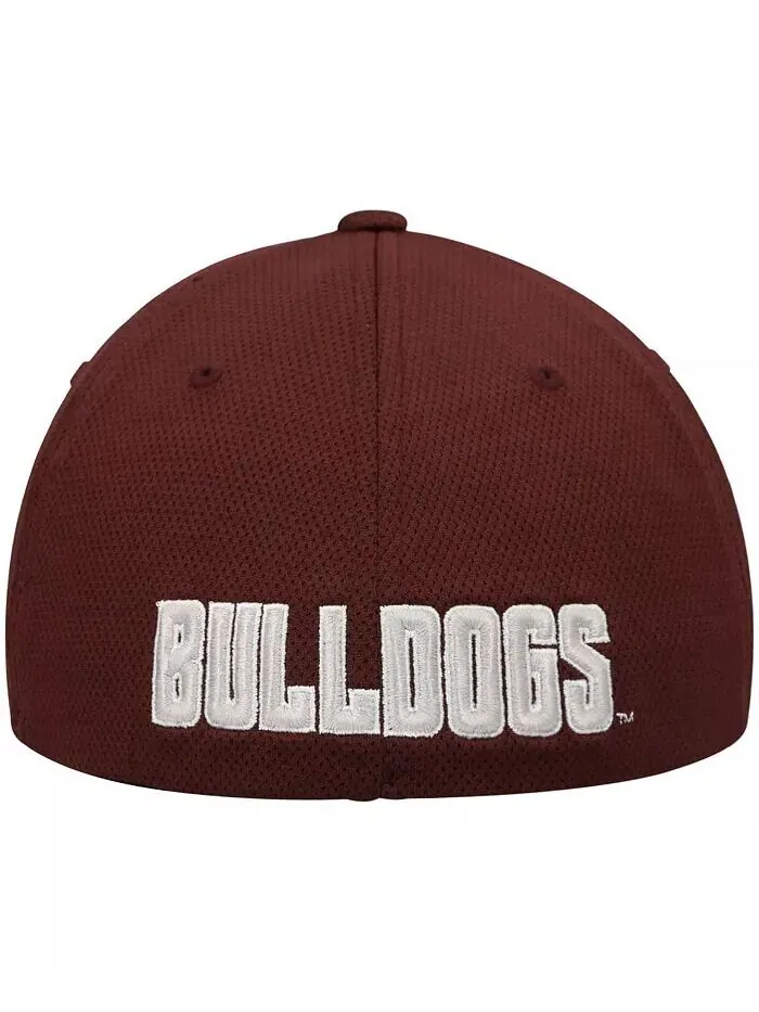 Мужская темно-бордовая шляпа с логотипом Mississippi State Bulldogs Reflex Flex Top Of The World — изображение 4 из 4