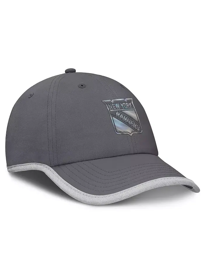 Женская темно-серая кепка New York Rangers Fundamental Reflector Adjustable Fanatics — изображение 3 из 4