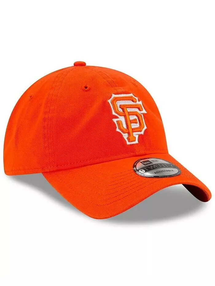 Мужская оранжевая регулируемая кепка San Francisco Giants City Connect 9TWENTY New Era — изображение 3 из 4