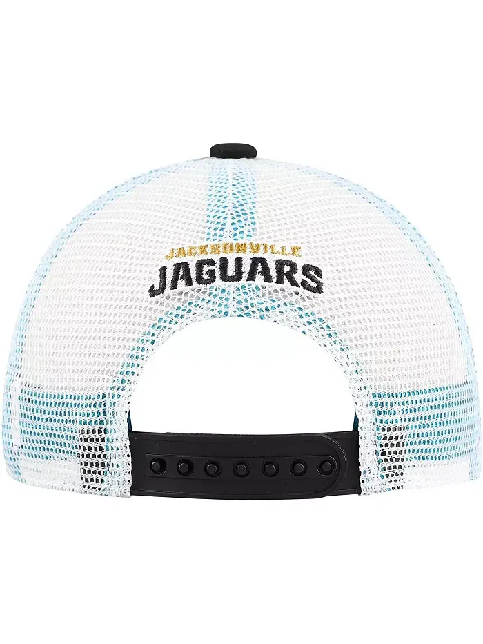 Детская регулируемая кепка-тракер Preschool Black Jacksonville Jaguars Core Lockup Outerstuff — изображение 2 из 4