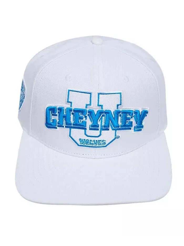 Мужская белая шерстяная шляпа Cheyney Wolves Evergreen Snapback Pro Standard — изображение 2 из 4
