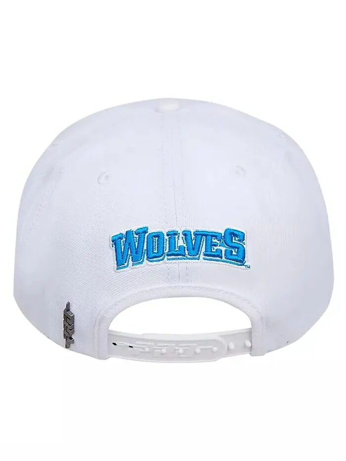 Мужская белая шерстяная шляпа Cheyney Wolves Evergreen Snapback Pro Standard — изображение 3 из 4