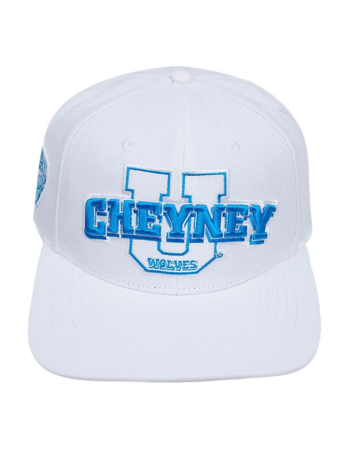 Мужская белая шерстяная шляпа Cheyney Wolves Evergreen Snapback Pro Standard — изображение 2 из 4, белый