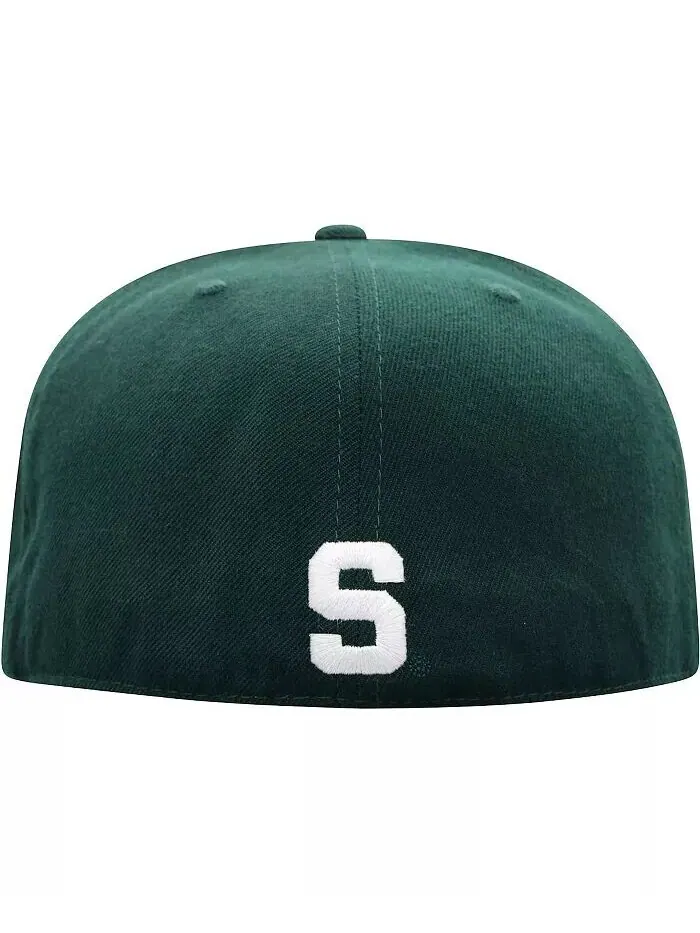 Мужская зеленая приталенная шляпа цвета команды Michigan State Spartans Team Top Of The World — изображение 4 из 4