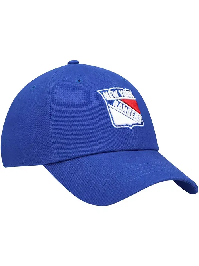 Женская синяя регулируемая кепка New York Rangers Team Miata Clean Up '47 Brand — изображение 3 из 4